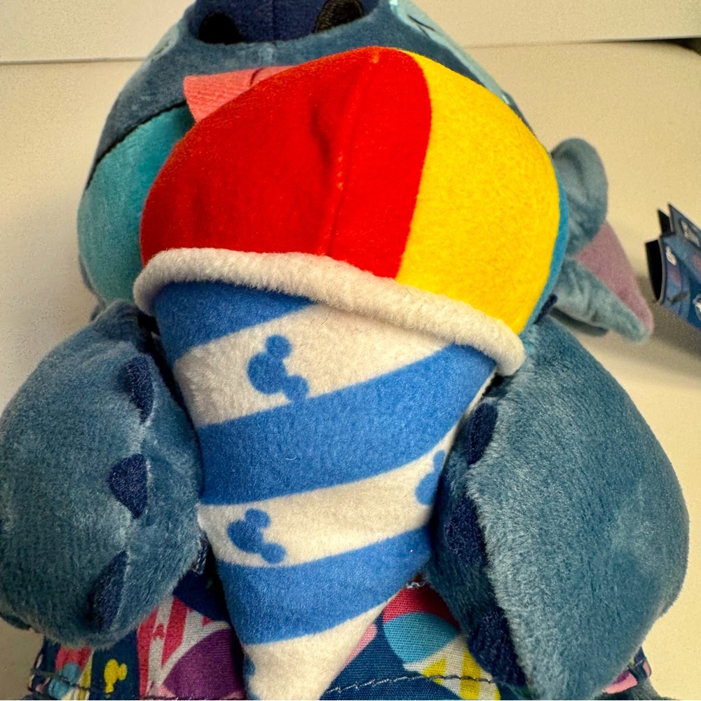 NWT. Disney Stitch Attacks Snacks Plush – Shaved Ice. Approx. 12”H. stitch aloha - Picture 14 of 14
